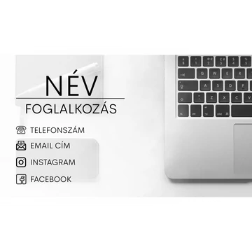 Névjegykártya - egy oldalas